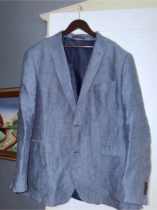 Tommy Hilfiger Other - Light Blue Men's Linen Blazer - Unbranded